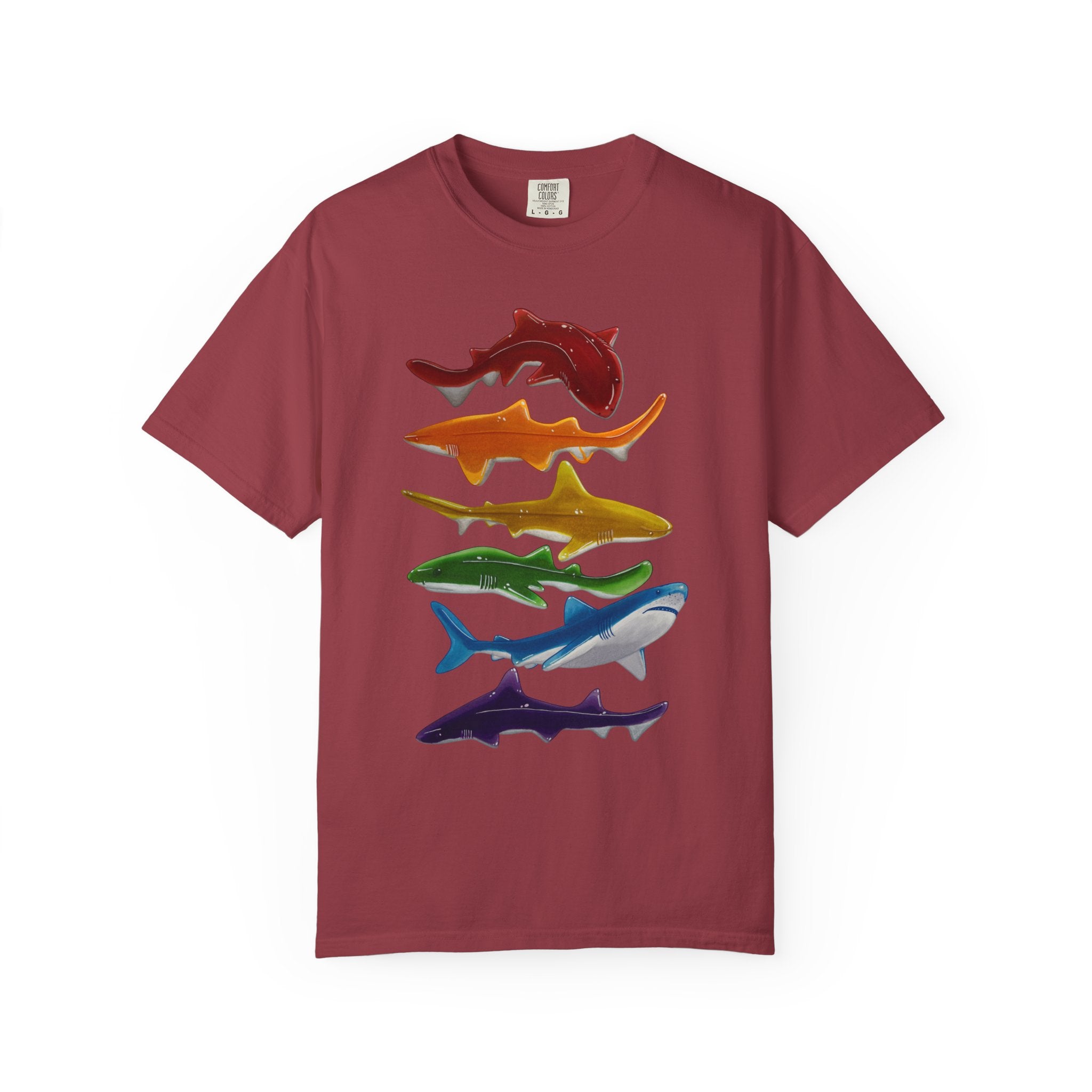 Rainbow Gummy Sharks Unisex T-shirt