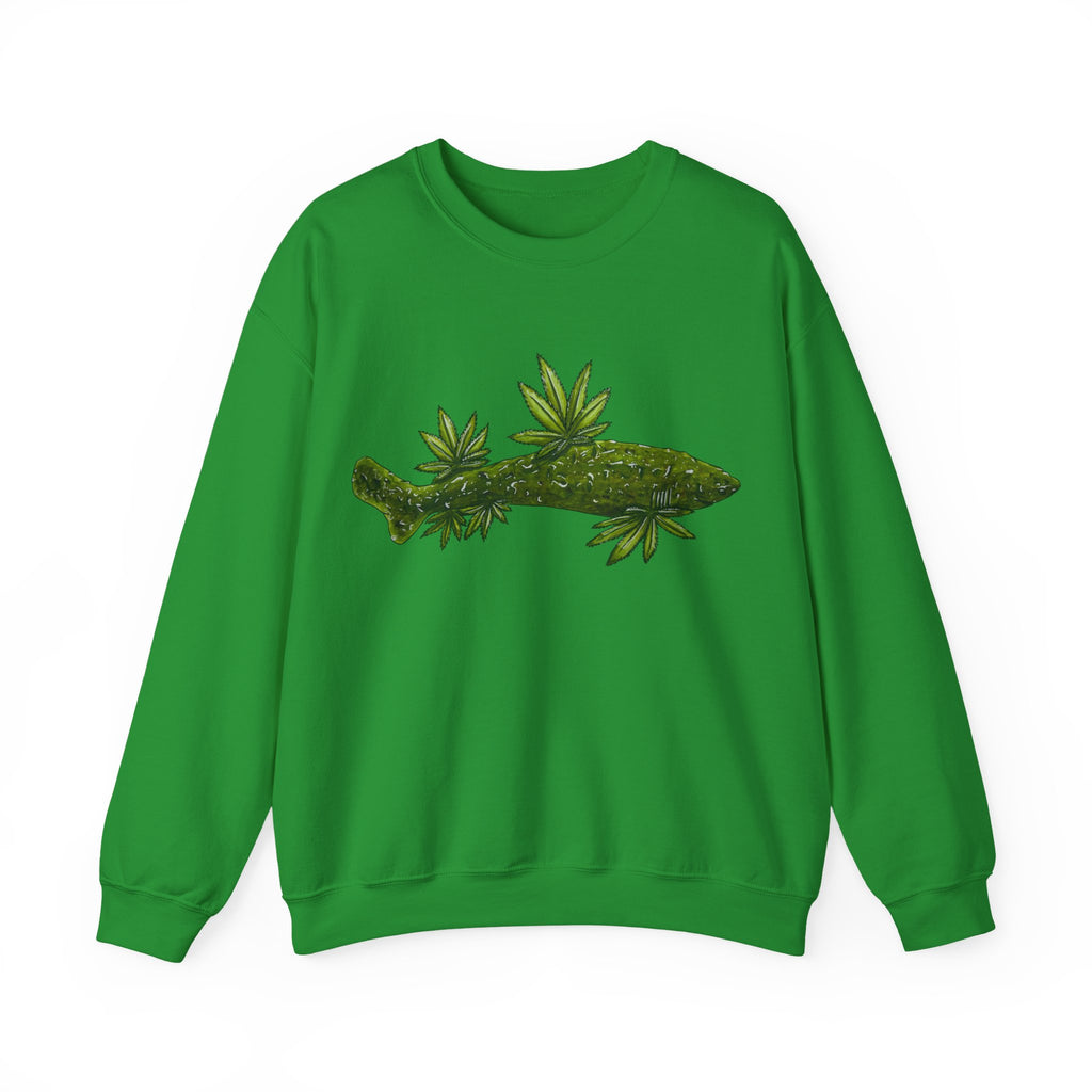 Weed Shark Unisex Crewneck Sweatshirt