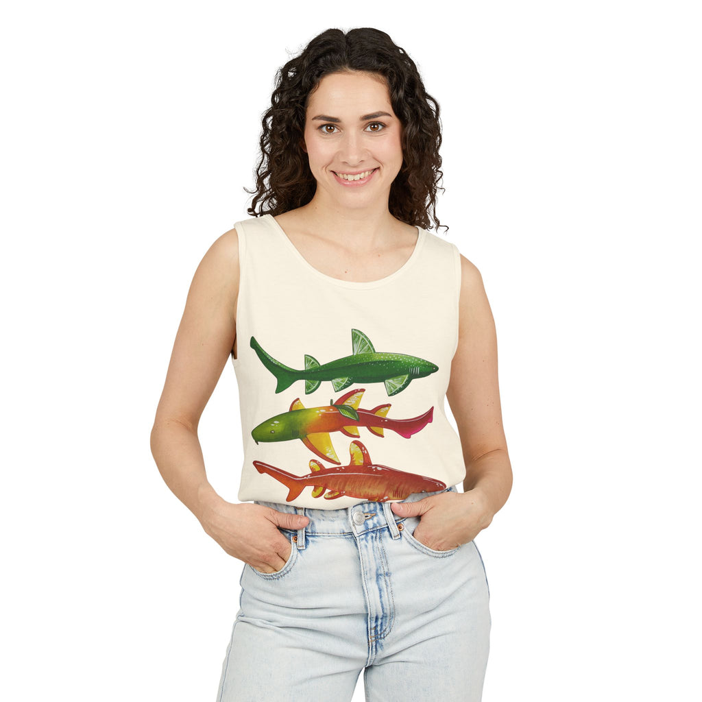 Fruit Sharks Selection 5 Unisex Tank Top