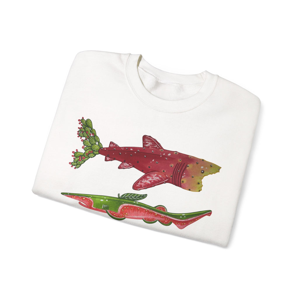 Fruit Sharks Selection 4 Unisex Crewneck Sweatshirt
