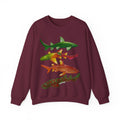 Fruit Sharks Selection 5 Unisex Crewneck Sweatshirt