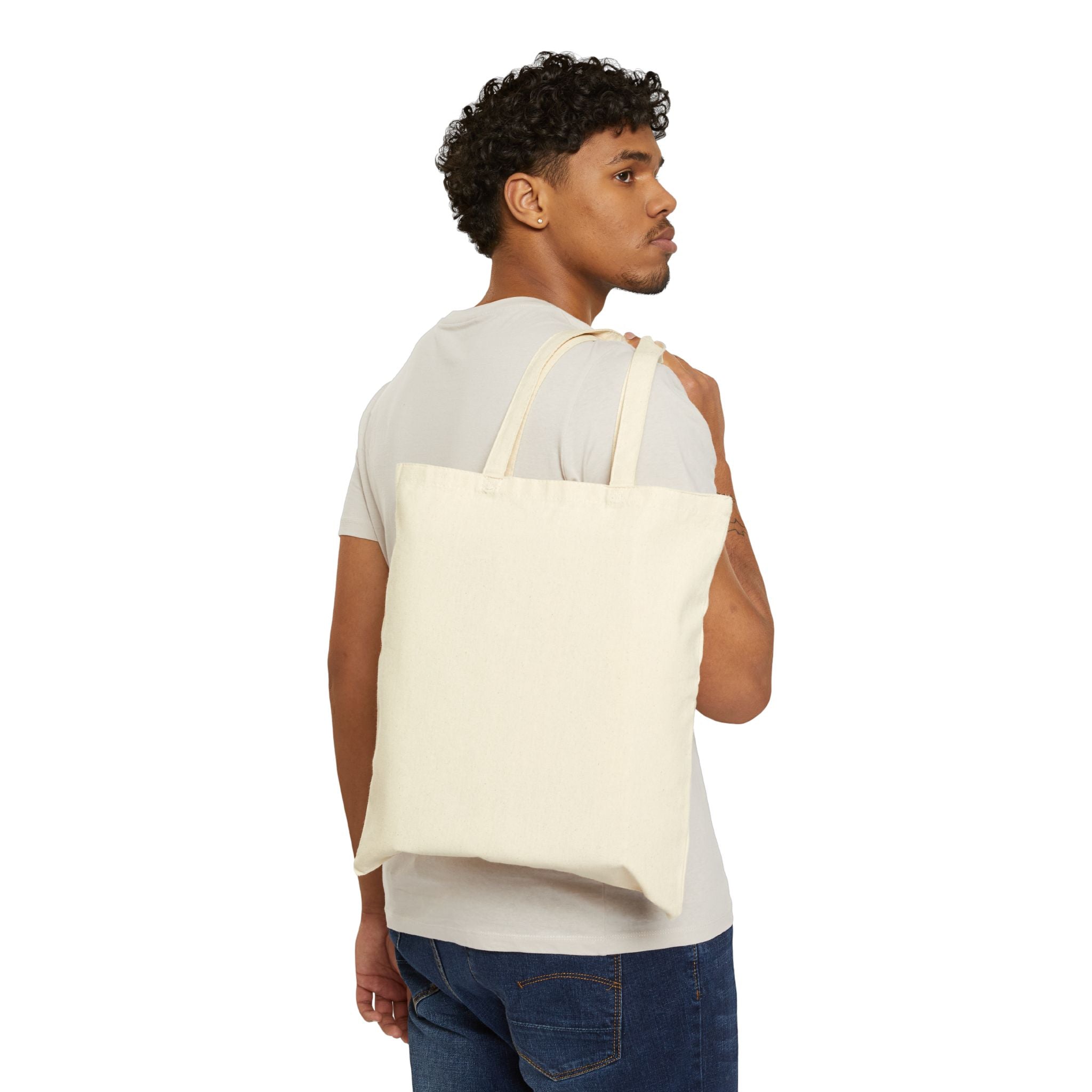 Cookie Cutter Sharks Cotton Canvas Tote Bag