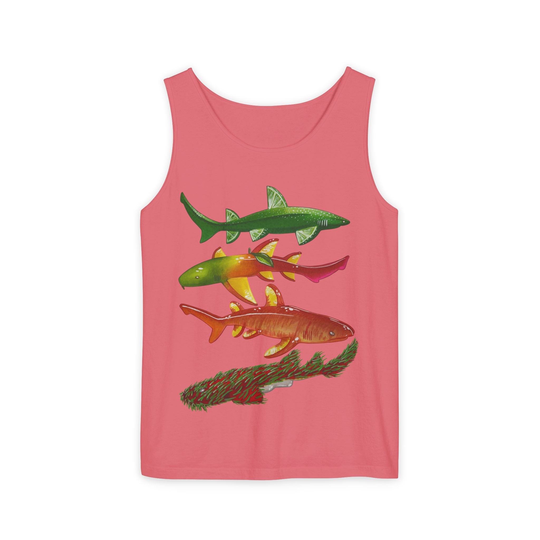 Fruit Sharks Selection 5 Unisex Tank Top