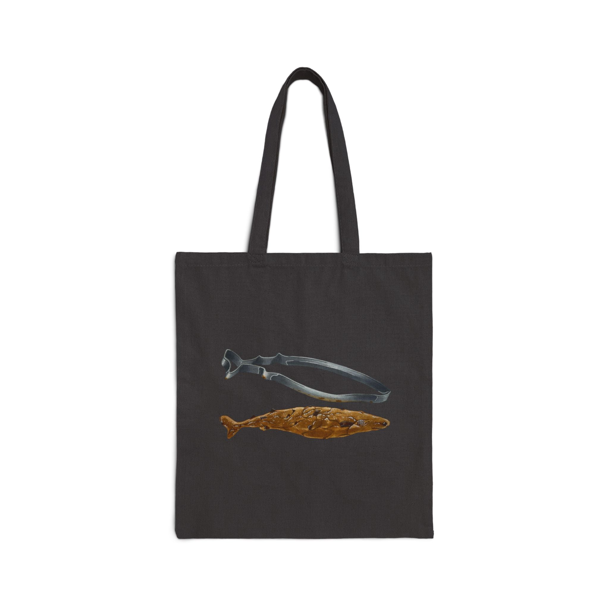 Cookie Cutter Sharks Cotton Canvas Tote Bag