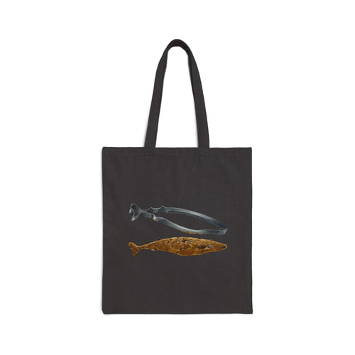 Cookie Cutter Sharks Cotton Canvas Tote Bag