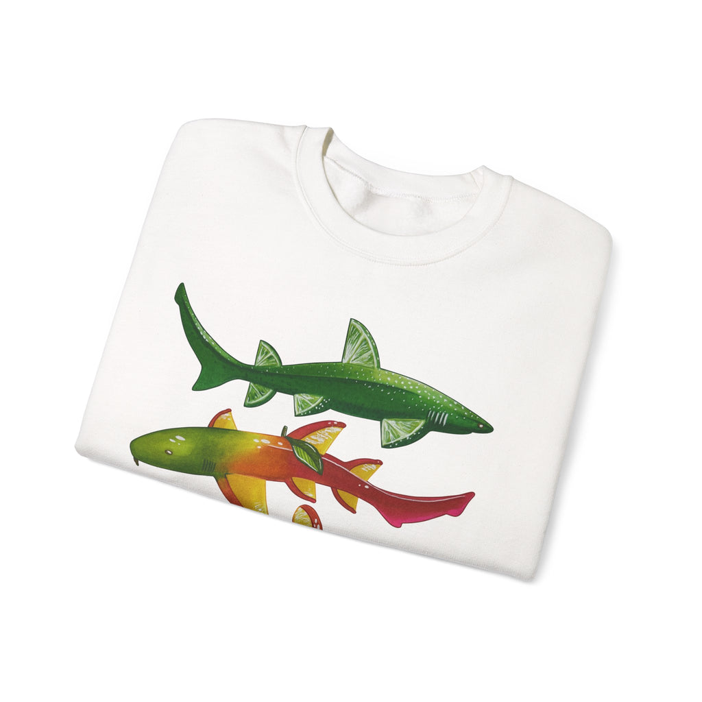 Fruit Sharks Selection 5 Unisex Crewneck Sweatshirt