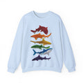 Rainbow Gummy Sharks Unisex Crewneck Sweatshirt