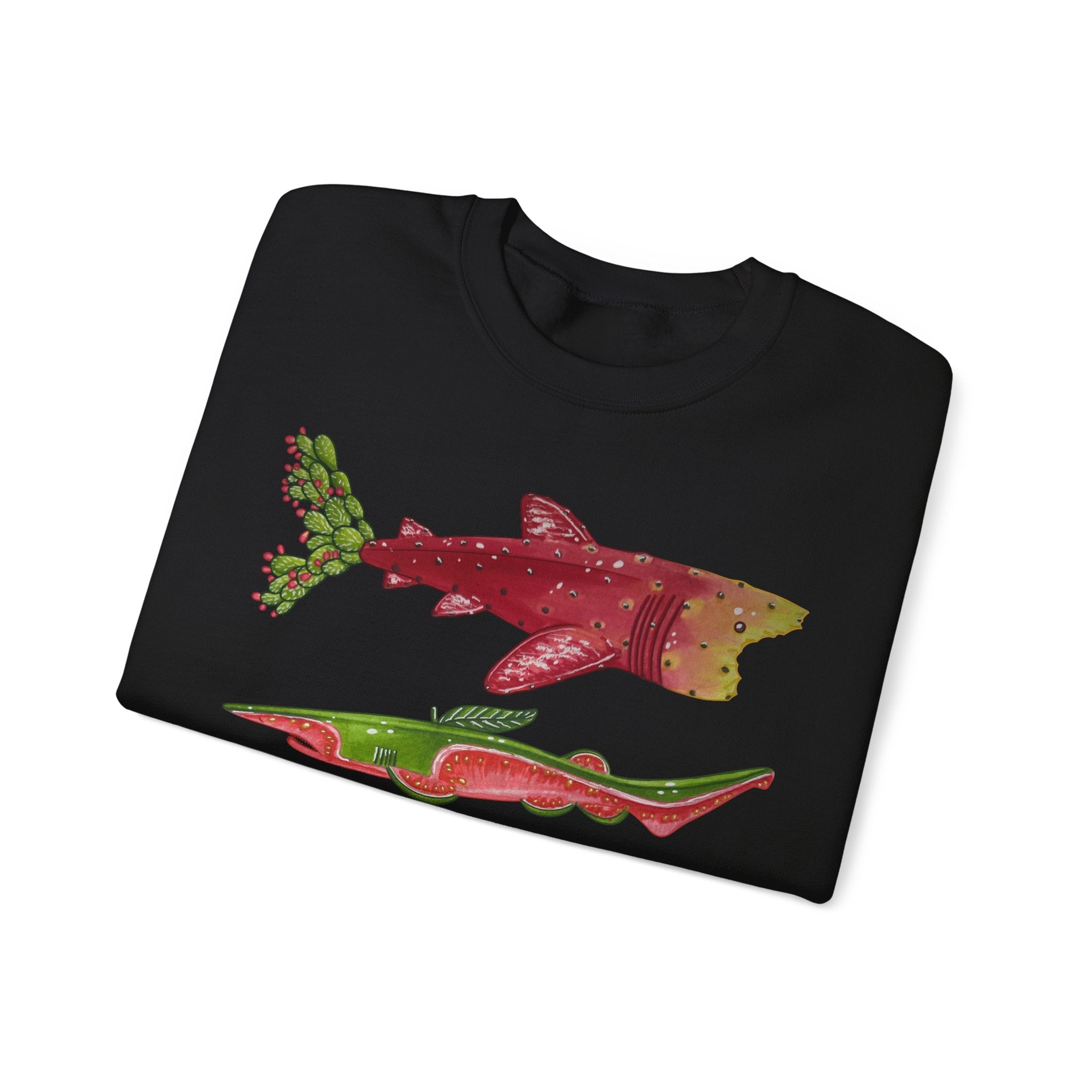 Fruit Sharks Selection 4 Unisex Crewneck Sweatshirt