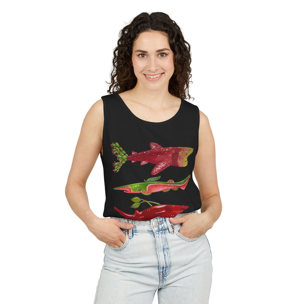 Fruit Sharks Selection 4 Unisex Tank Top