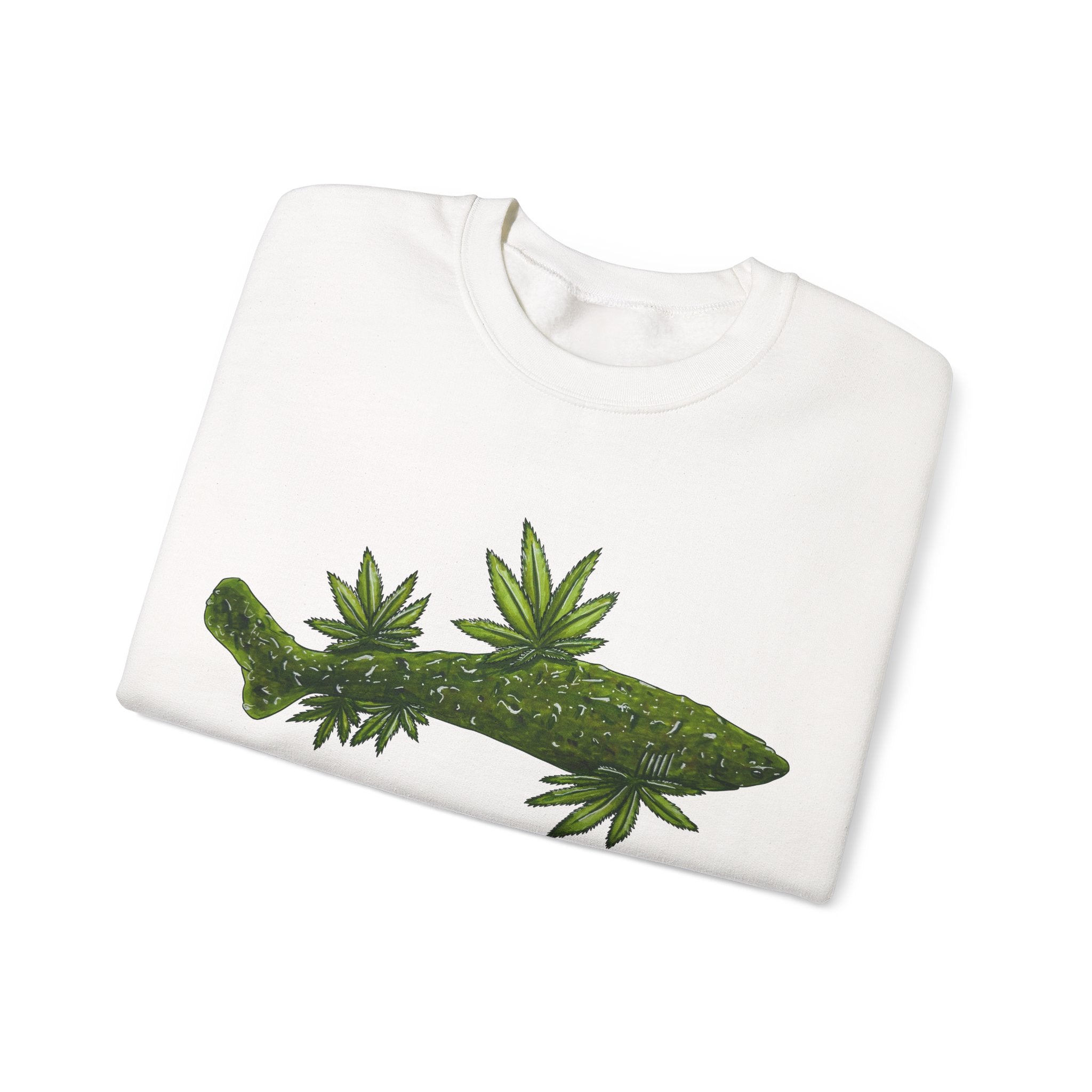 Weed Shark Unisex Crewneck Sweatshirt