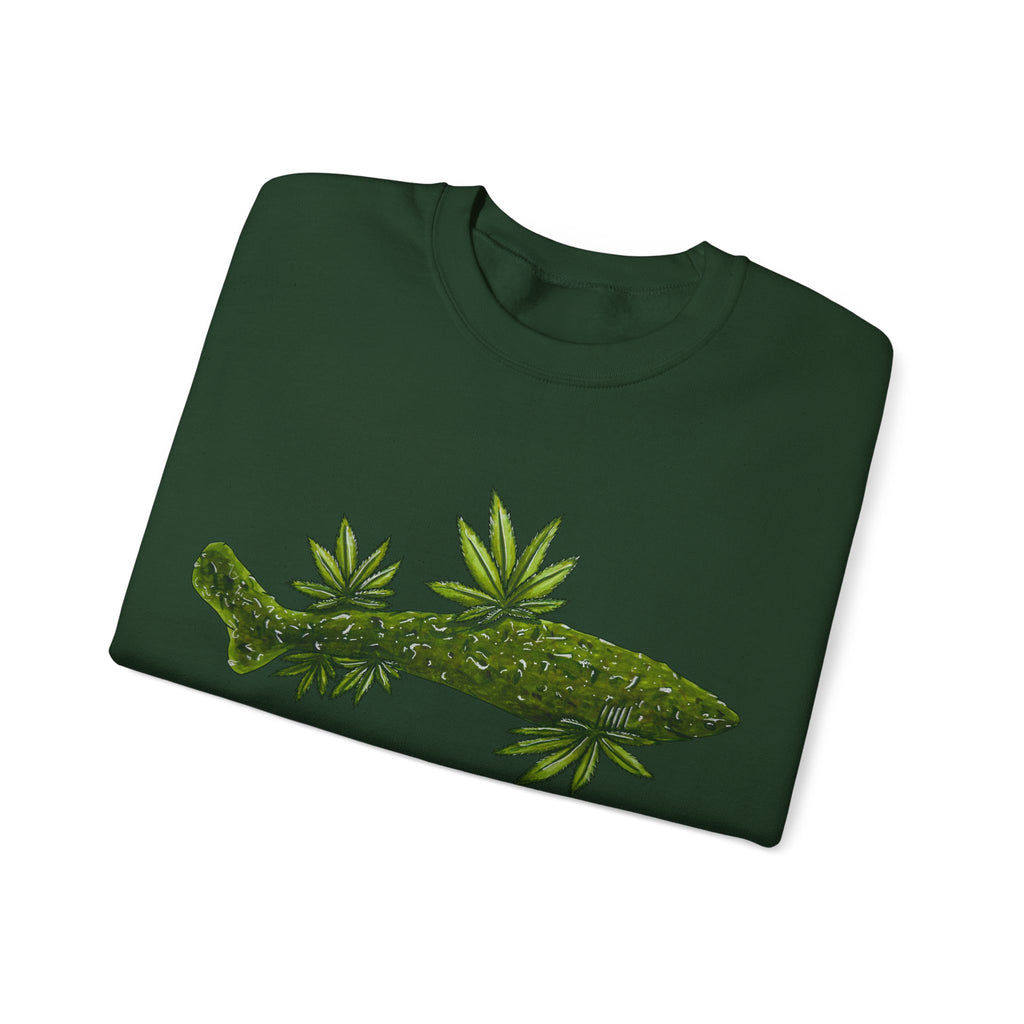 Weed Shark Unisex Crewneck Sweatshirt