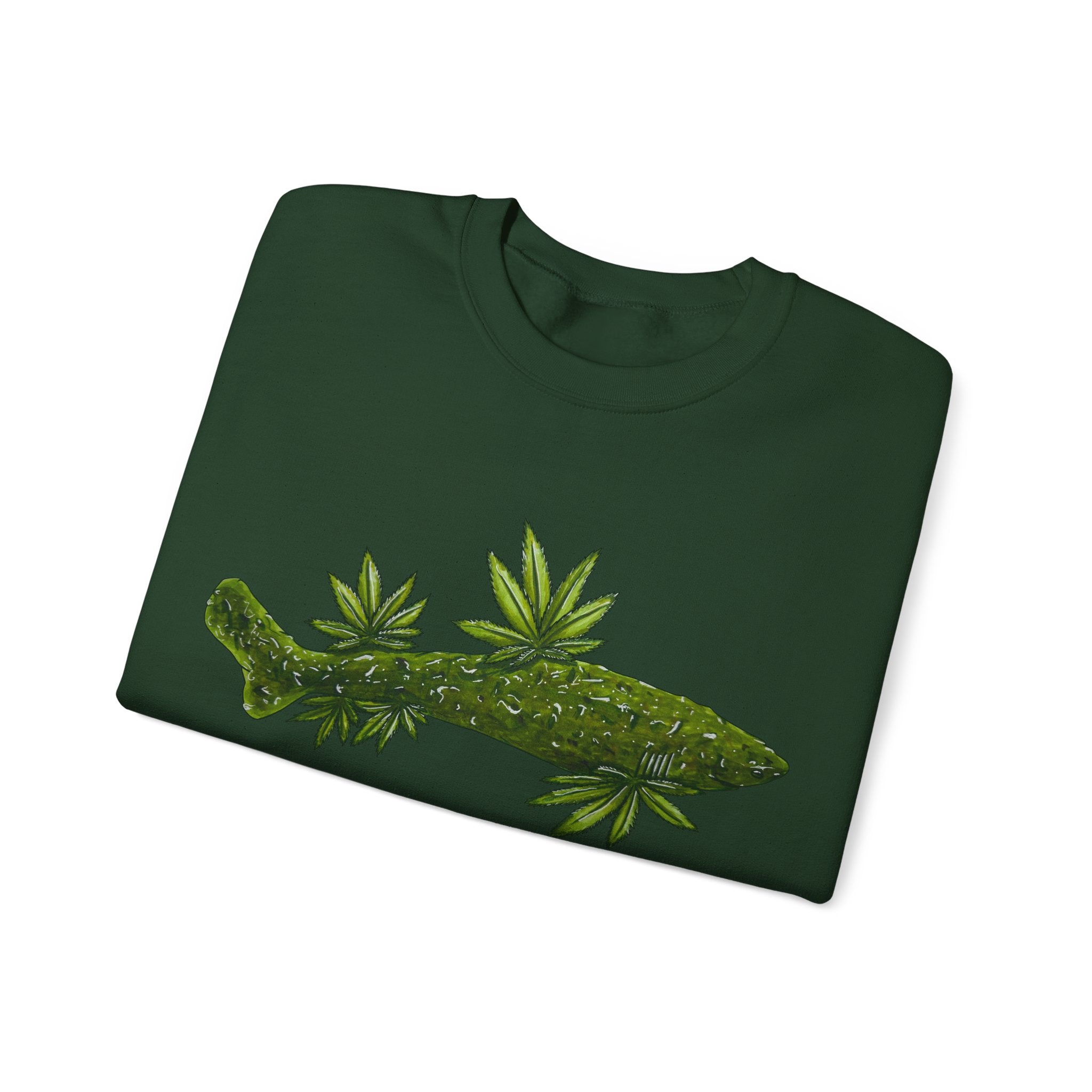 Weed Shark Unisex Crewneck Sweatshirt