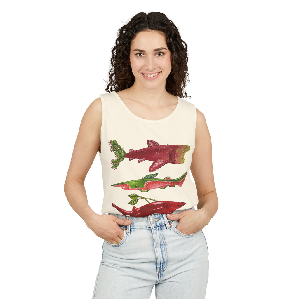 Fruit Sharks Selection 4 Unisex Tank Top