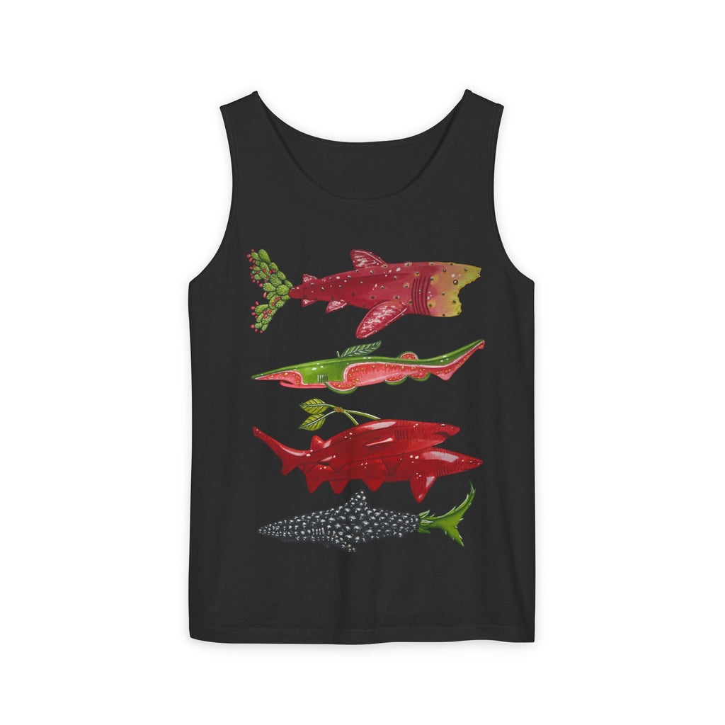 Fruit Sharks Selection 4 Unisex Tank Top