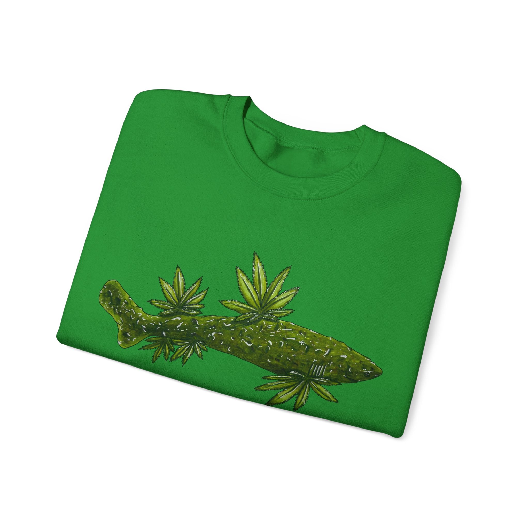 Weed Shark Unisex Crewneck Sweatshirt