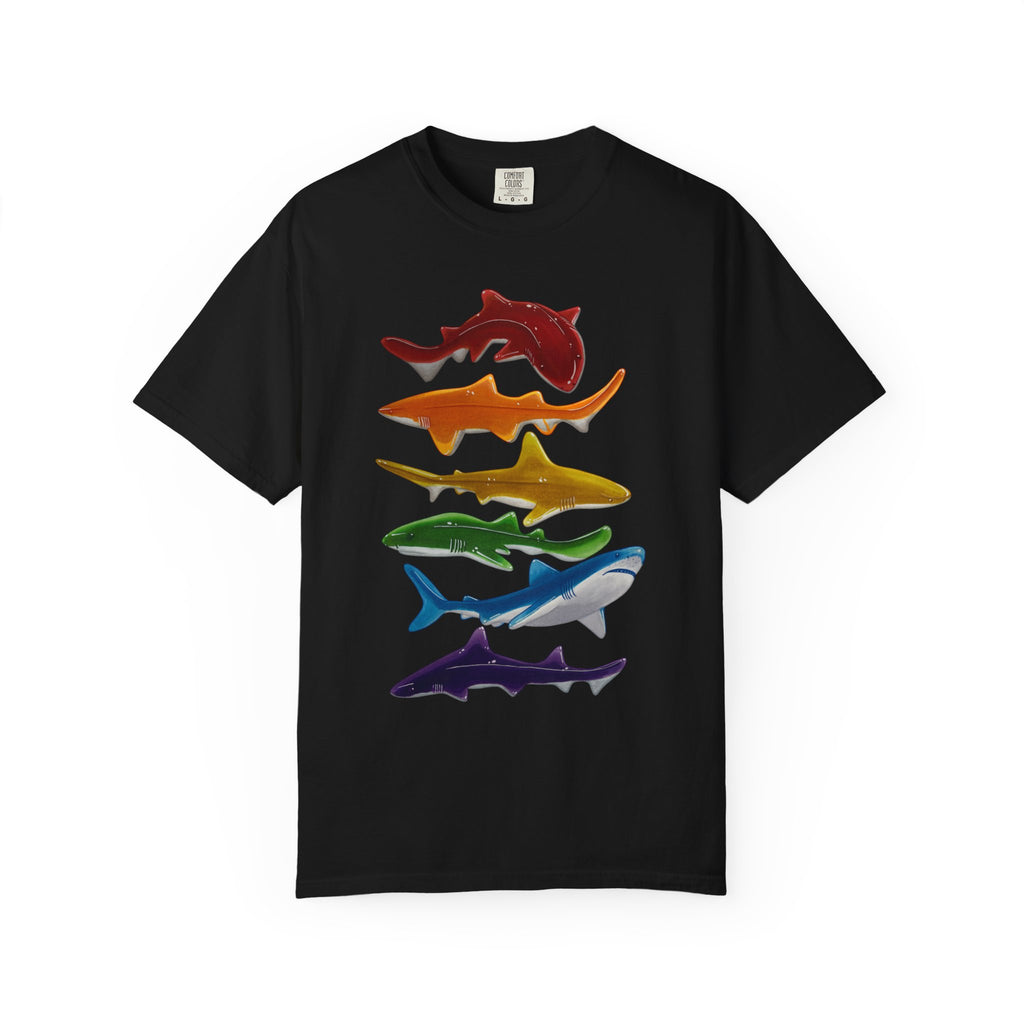 Rainbow Gummy Sharks Unisex T-shirt