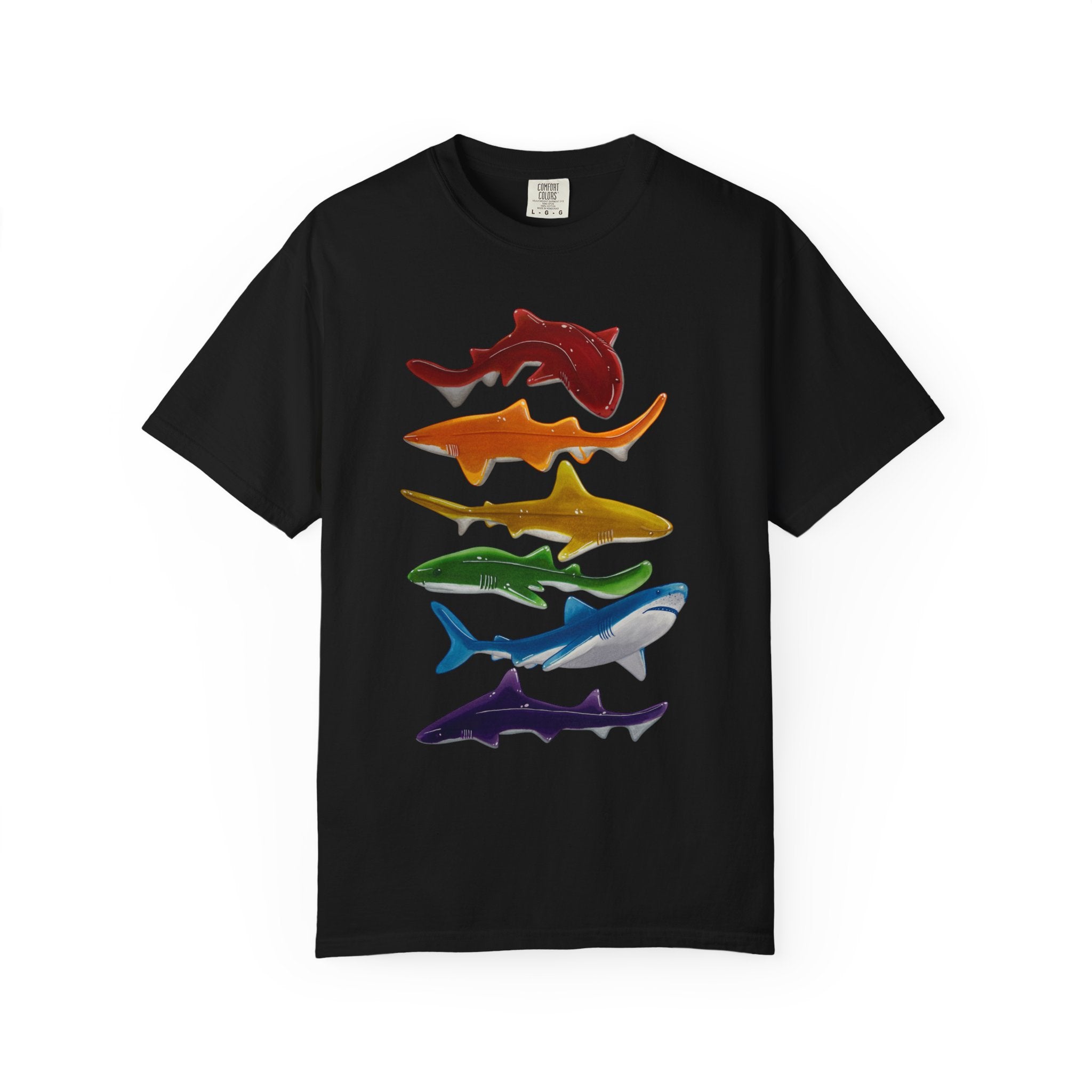 Rainbow Gummy Sharks Unisex T-shirt