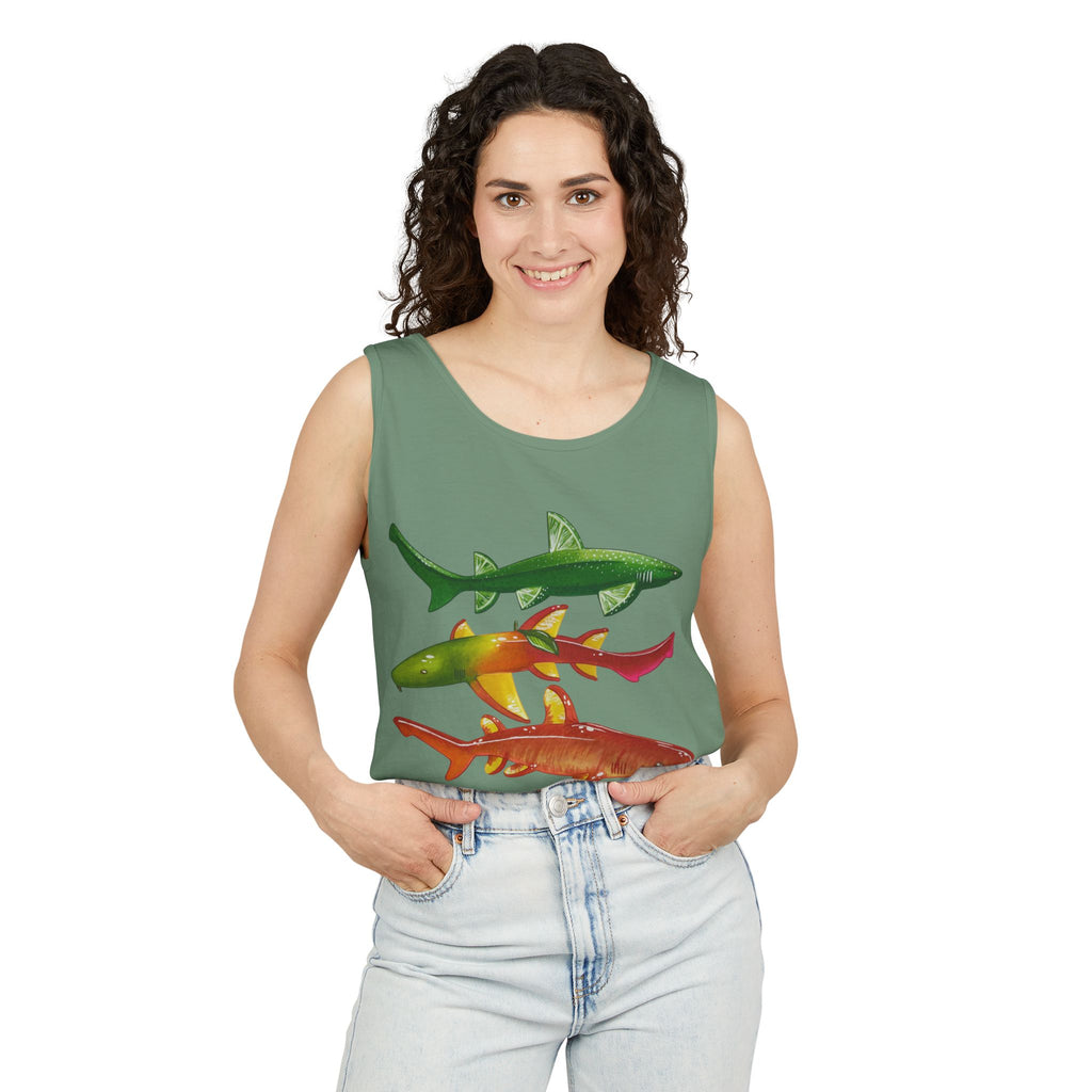Fruit Sharks Selection 5 Unisex Tank Top