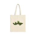 Weed Shark Cotton Canvas Tote Bag