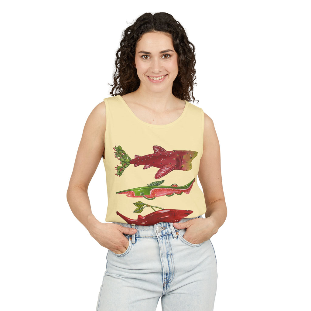 Fruit Sharks Selection 4 Unisex Tank Top