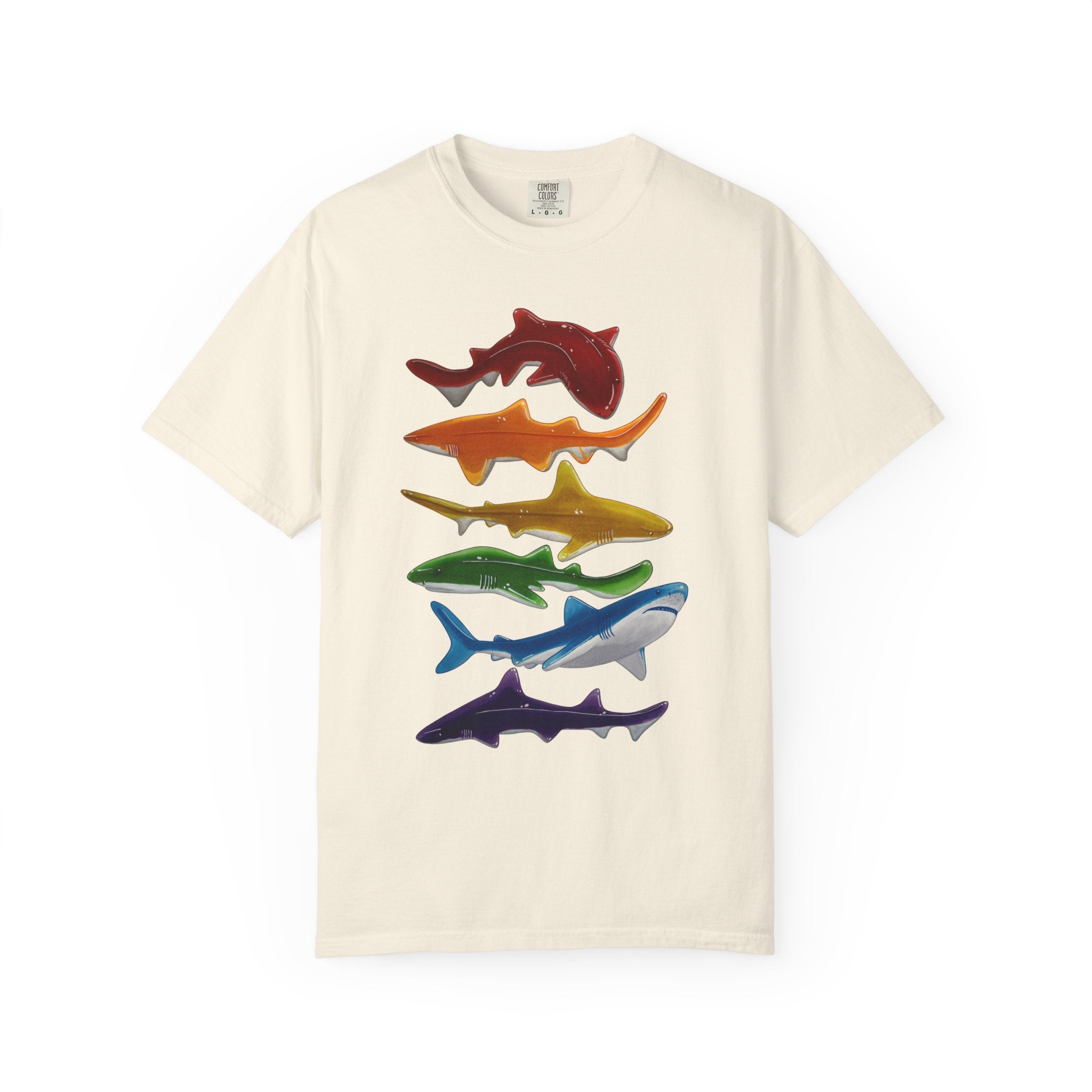 Rainbow Gummy Sharks Unisex T-shirt