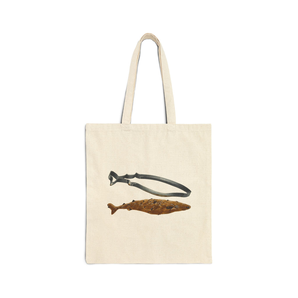 Cookie Cutter Sharks Cotton Canvas Tote Bag