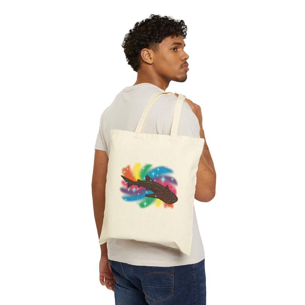 Cosmic Brownie Cotton Canvas Tote Bag