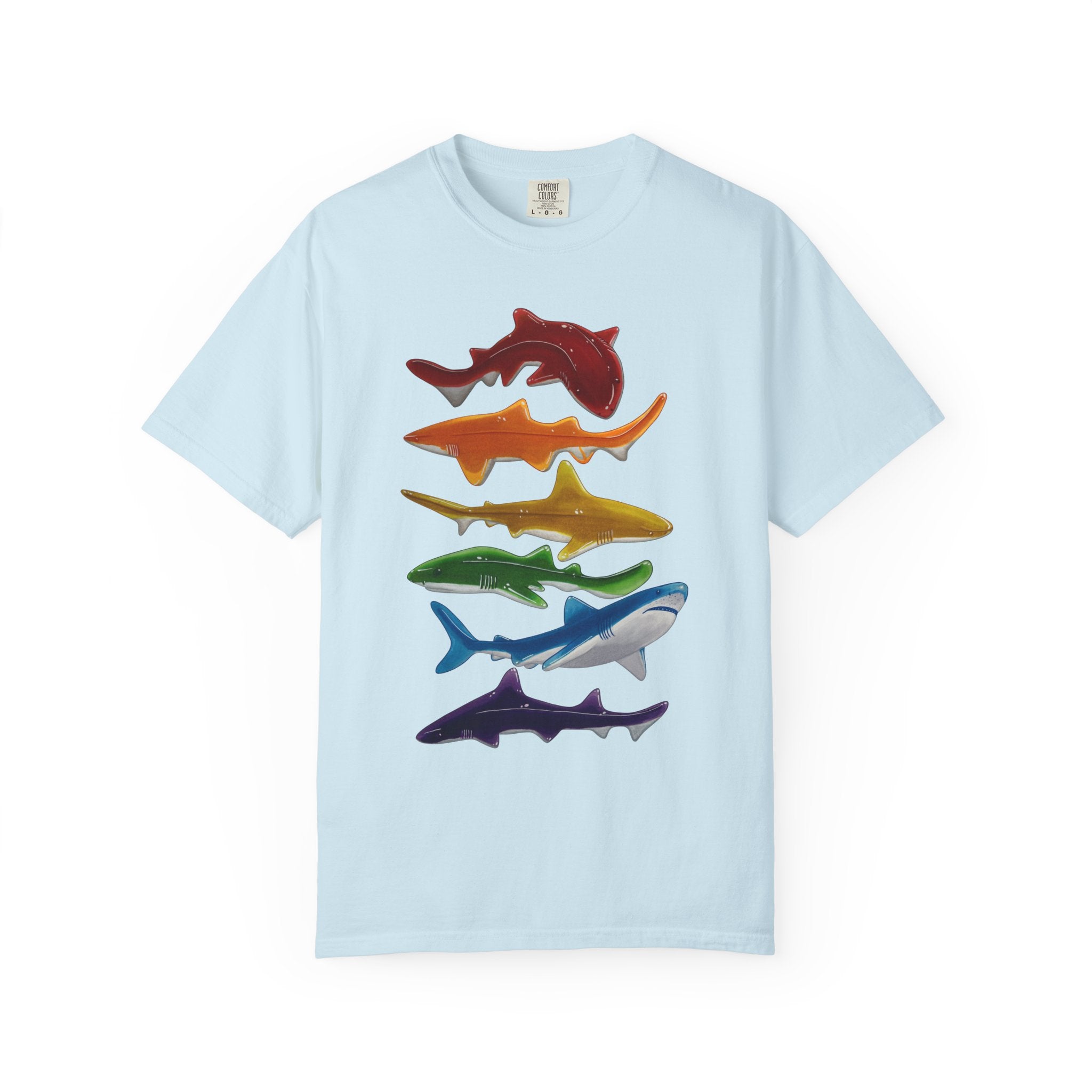 Rainbow Gummy Sharks Unisex T-shirt