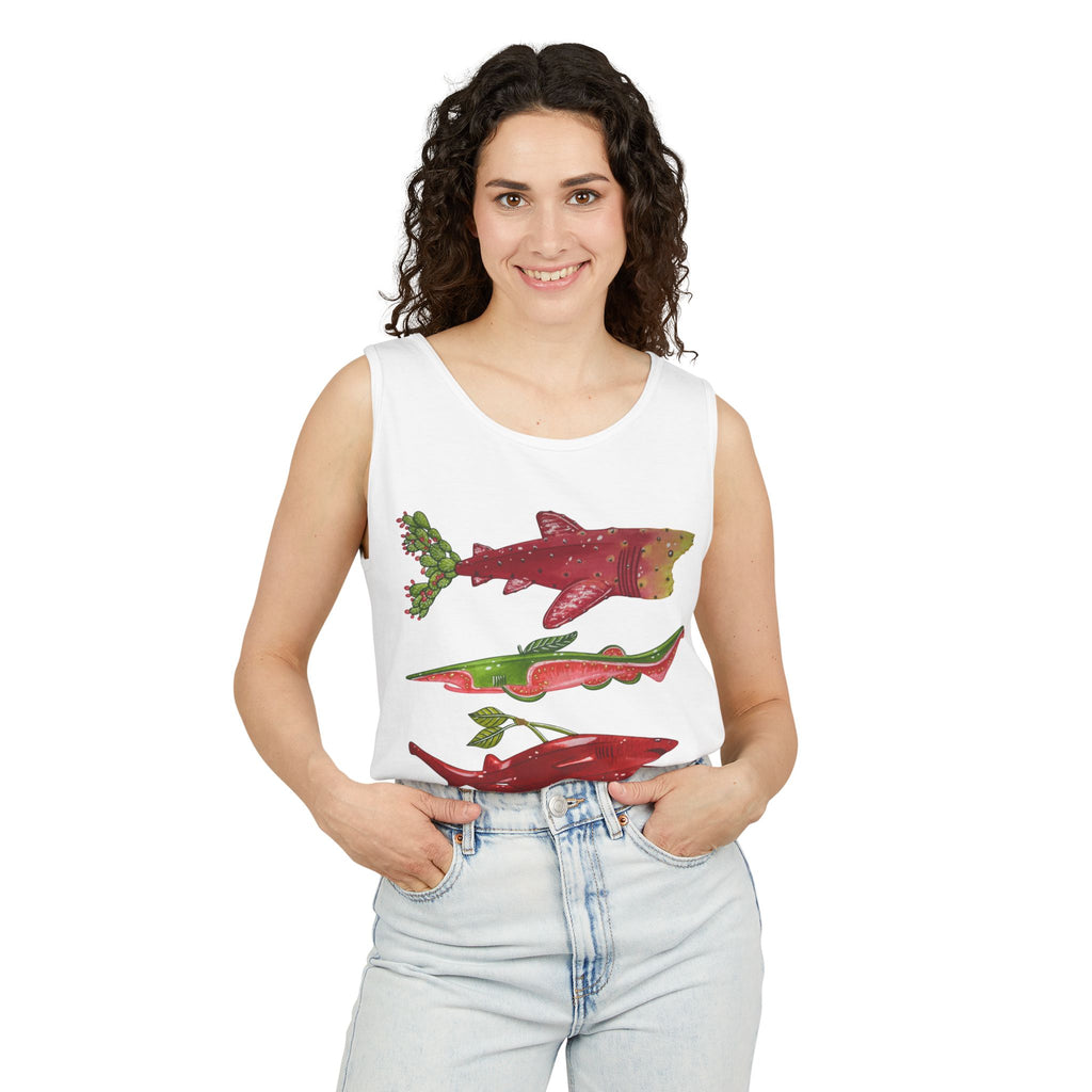 Fruit Sharks Selection 4 Unisex Tank Top