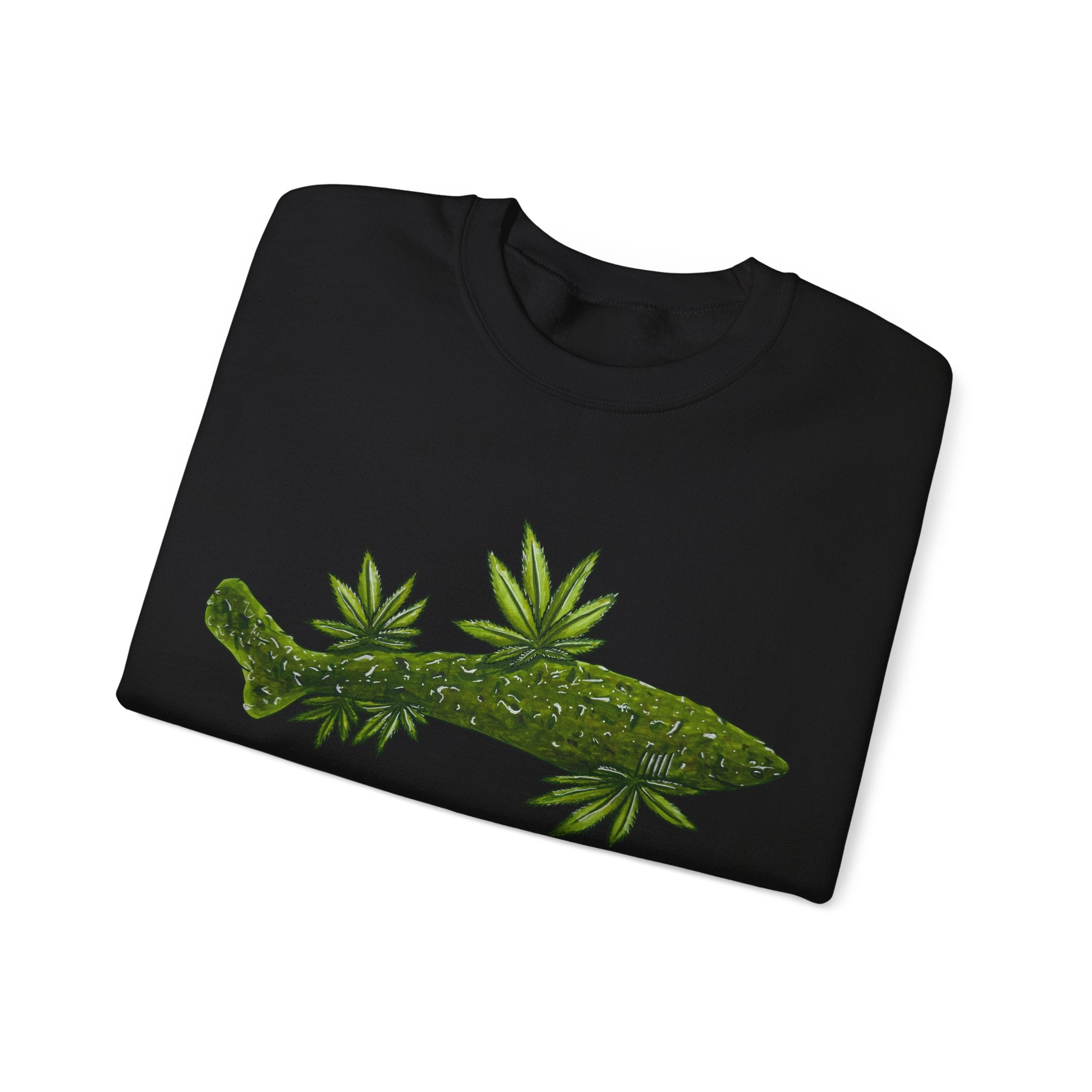 Weed Shark Unisex Crewneck Sweatshirt