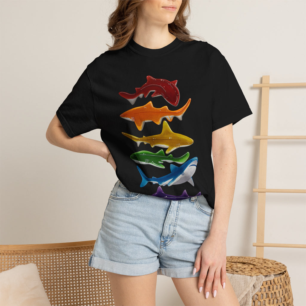 Rainbow Gummy Sharks Unisex T-shirt