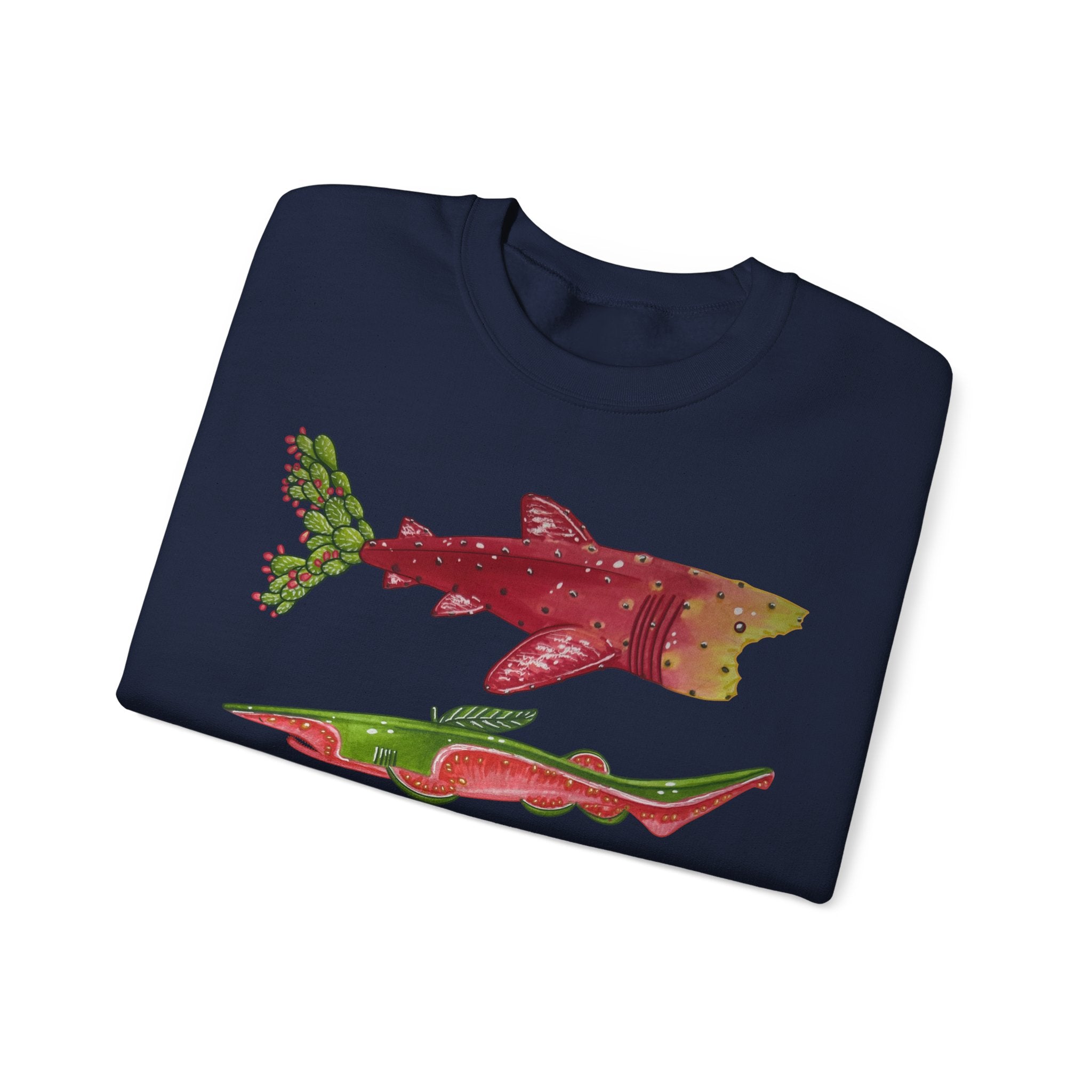 Fruit Sharks Selection 4 Unisex Crewneck Sweatshirt