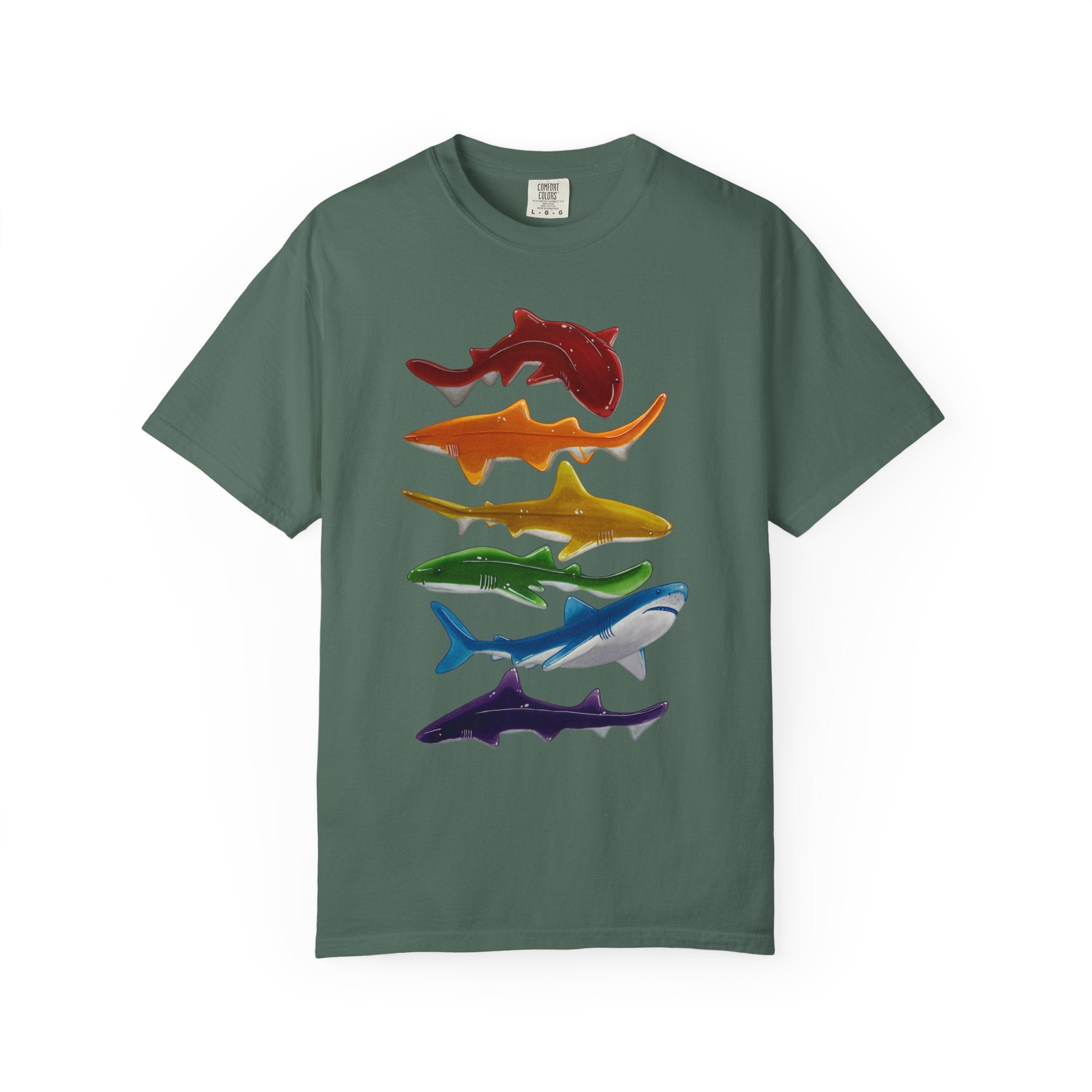Rainbow Gummy Sharks Unisex T-shirt