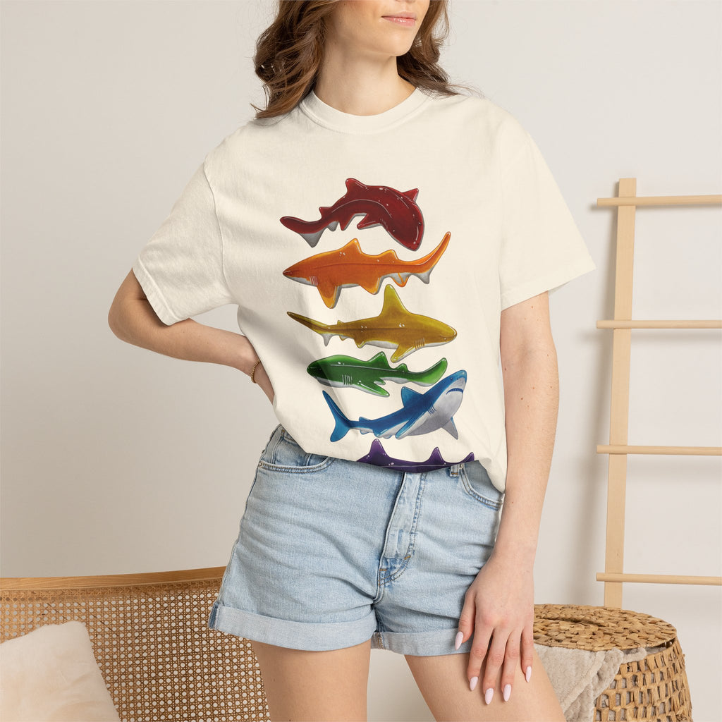 Rainbow Gummy Sharks Unisex T-shirt