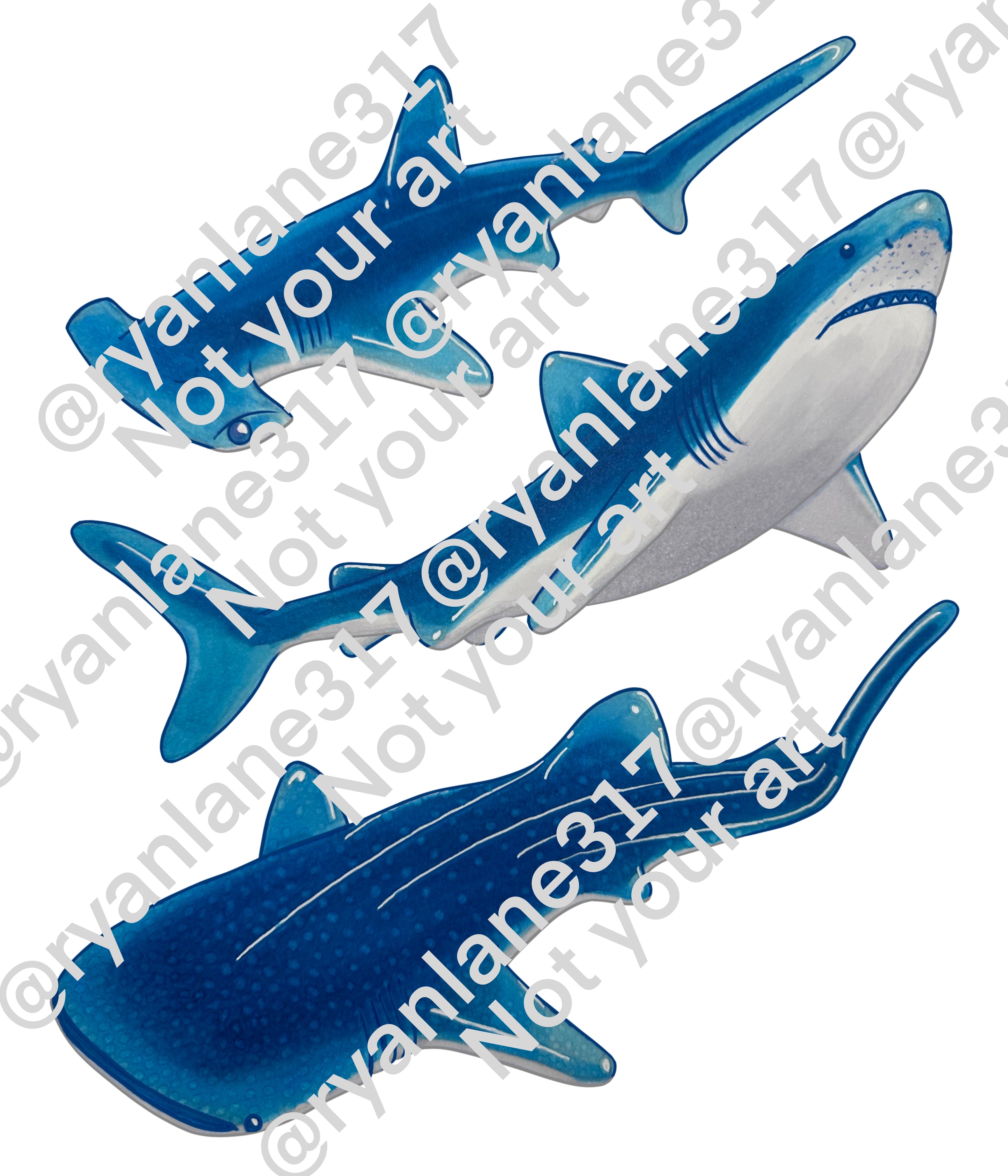 Gummy Sharks Page 1 Digital File