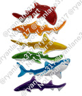 Rainbow Gummy Sharks Digital File
